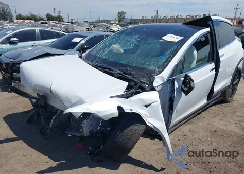 2020 Tesla Model X Long Range Dual Motor All-Wheel Drive/Long Range Plus Dual Motor All-Wheel Drive из США, поврежденный, VIN 5YJXCBE26LF300188